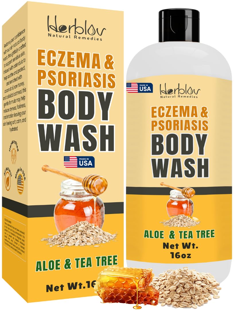 Gel Douche Éczema Herblov 558g, vue de face
