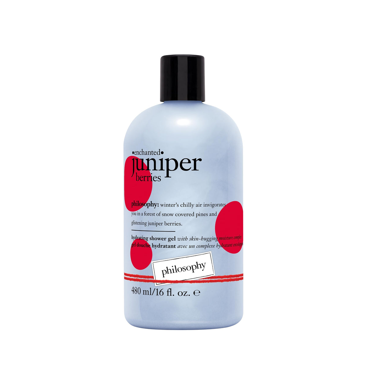 Gel douche édition limitée Baies de Genévrier 480 ml, vue avant