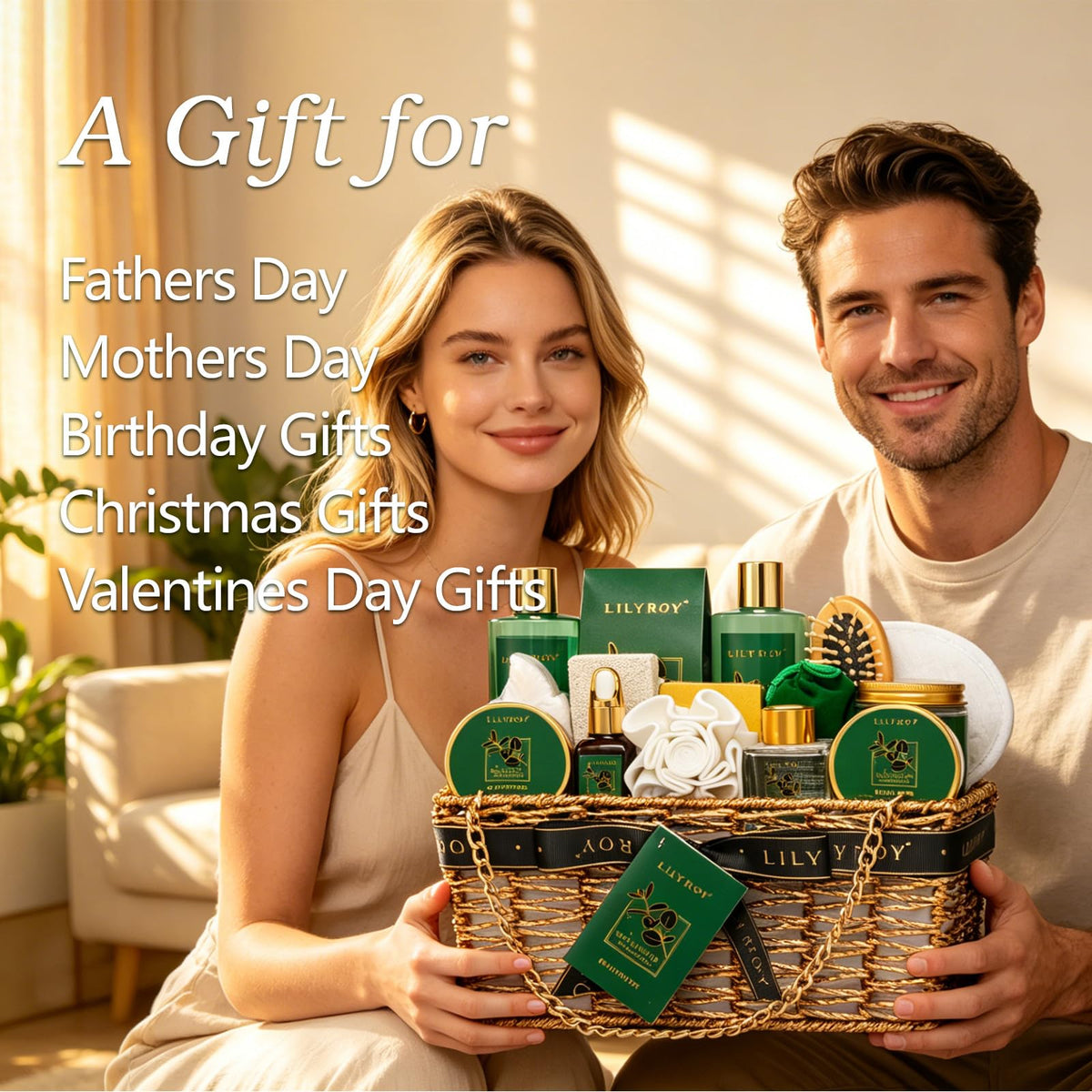Gel douche et bain moussant du coffret spa LILY ROY