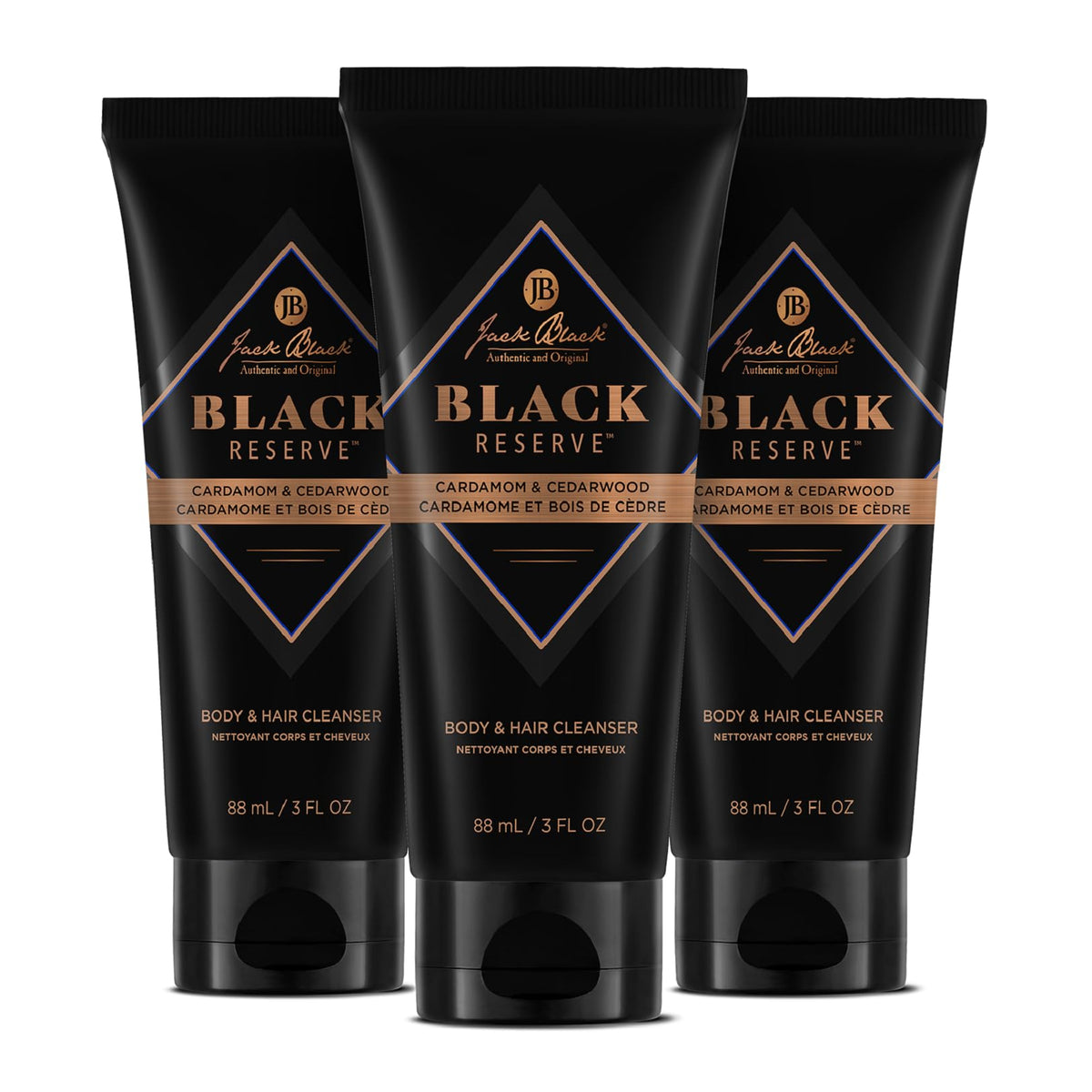 Gel douche et shampooing Jack Black 3 Fl Oz vue avant