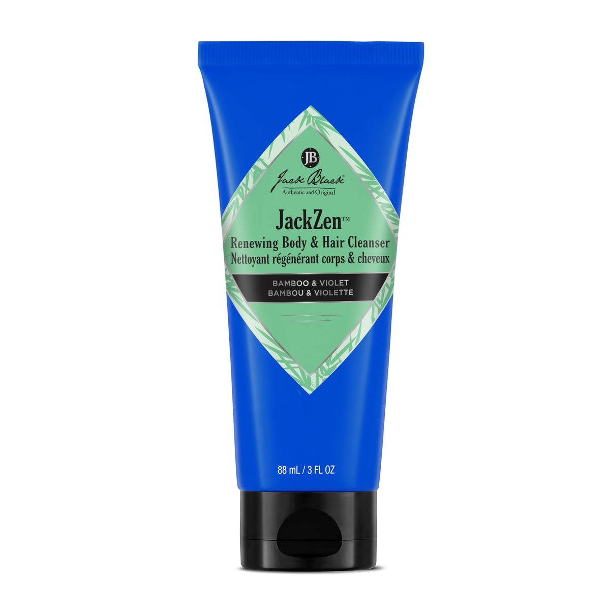 Gel Douche et Shampooing Jack Black JackZen 3 oz vue avant