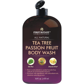 Gel douche First Botany 458g parfum fruit de la passion vue de face