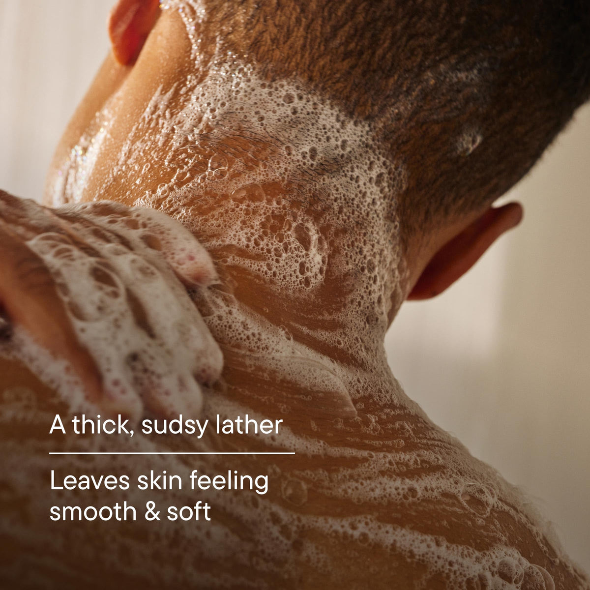 Gel douche Harry's, parfum Pierre, étiquette détaillée