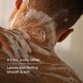 Gel douche Harry's, parfum Pierre, étiquette détaillée