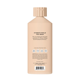 Gel douche hydratant Billie Bounce à côté d'une serviette