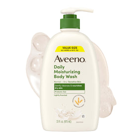 Gel Douche Hydratant Quotidien Aveeno 1 L vue avant