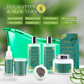 Gel douche inclus dans le panier spa Saint Roy