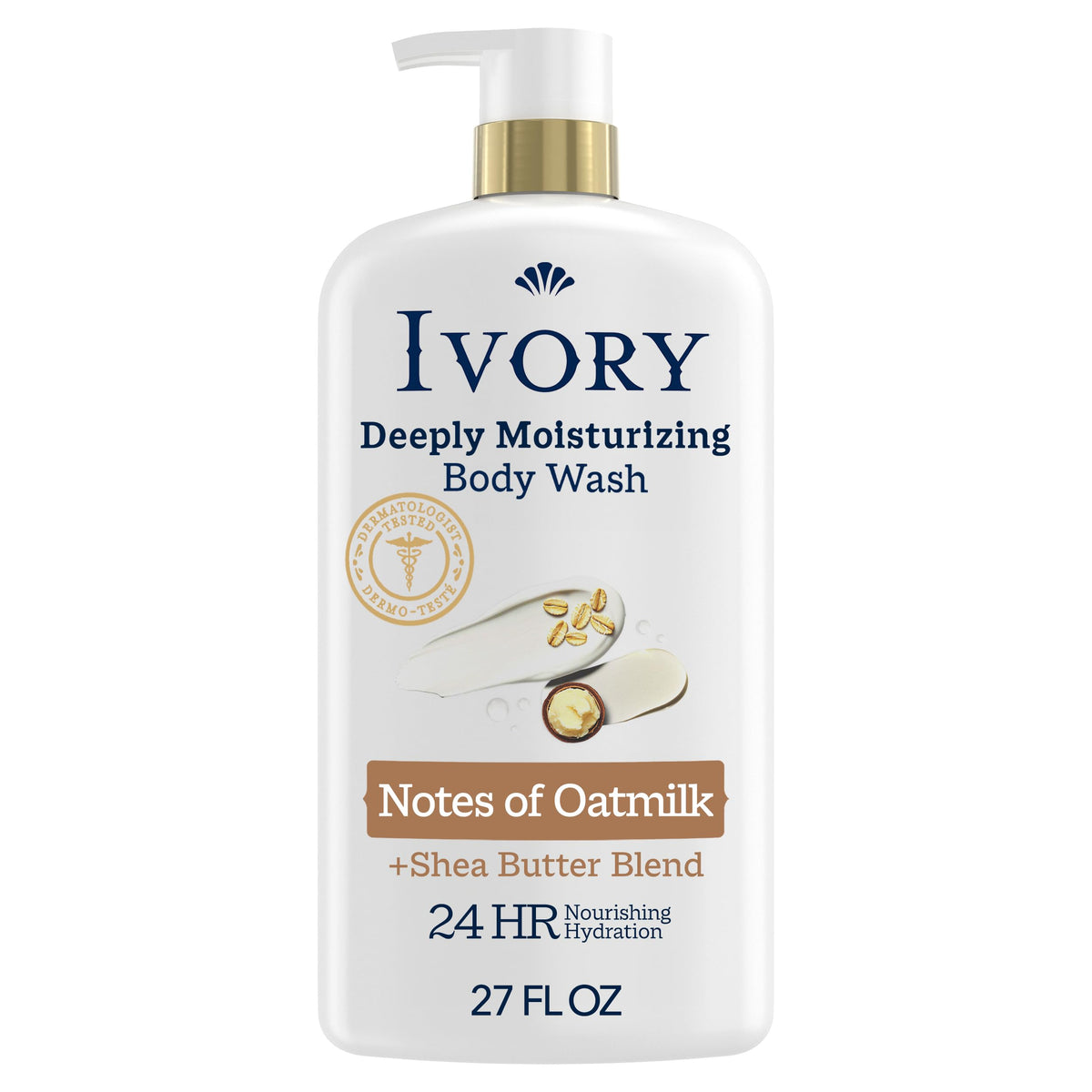 Gel douche Ivory 920g au beurre de karité, vue avant