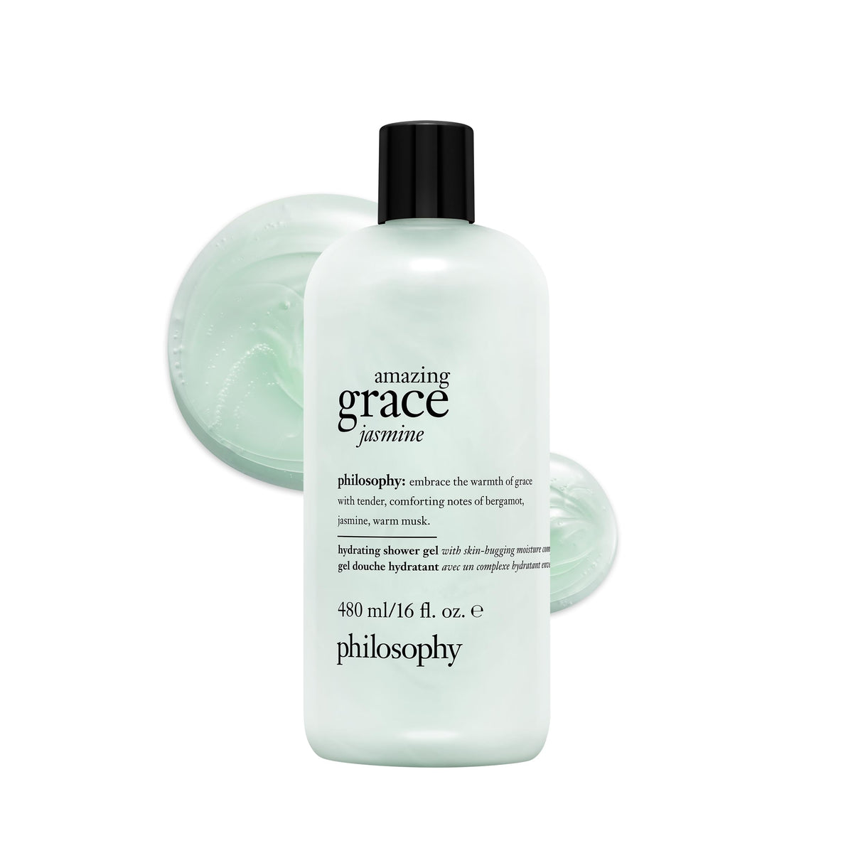 Gel douche Jasmine philosophy 16 fl oz vue avant