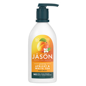 Gel Douche JASON Abricot et Thé Blanc 30 oz vue de face
