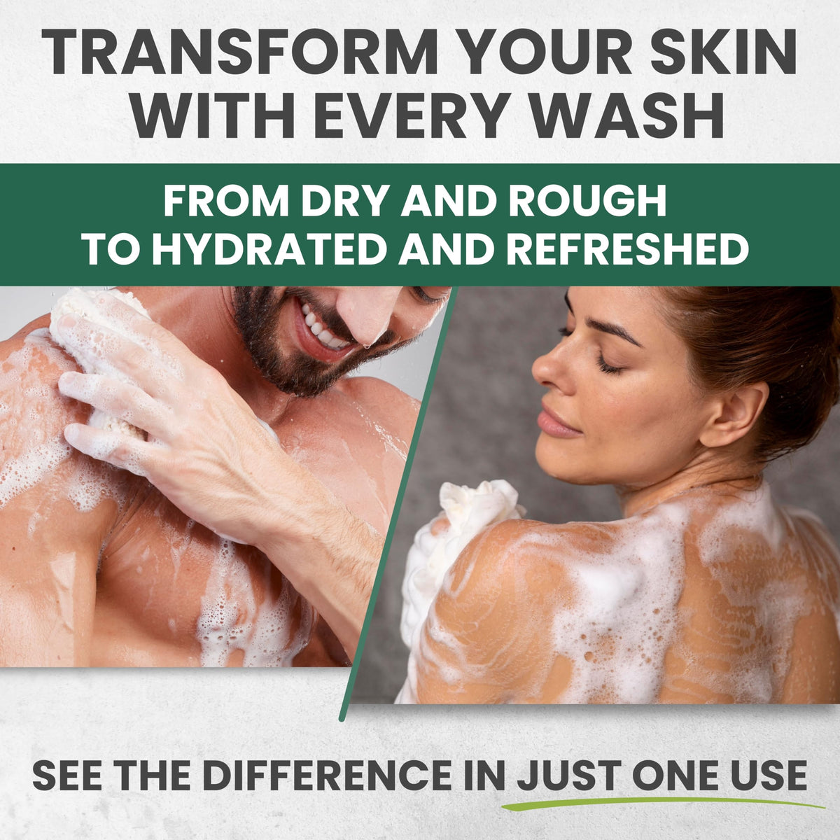 Gel Douche KESMEDIK en utilisation sous la douche
