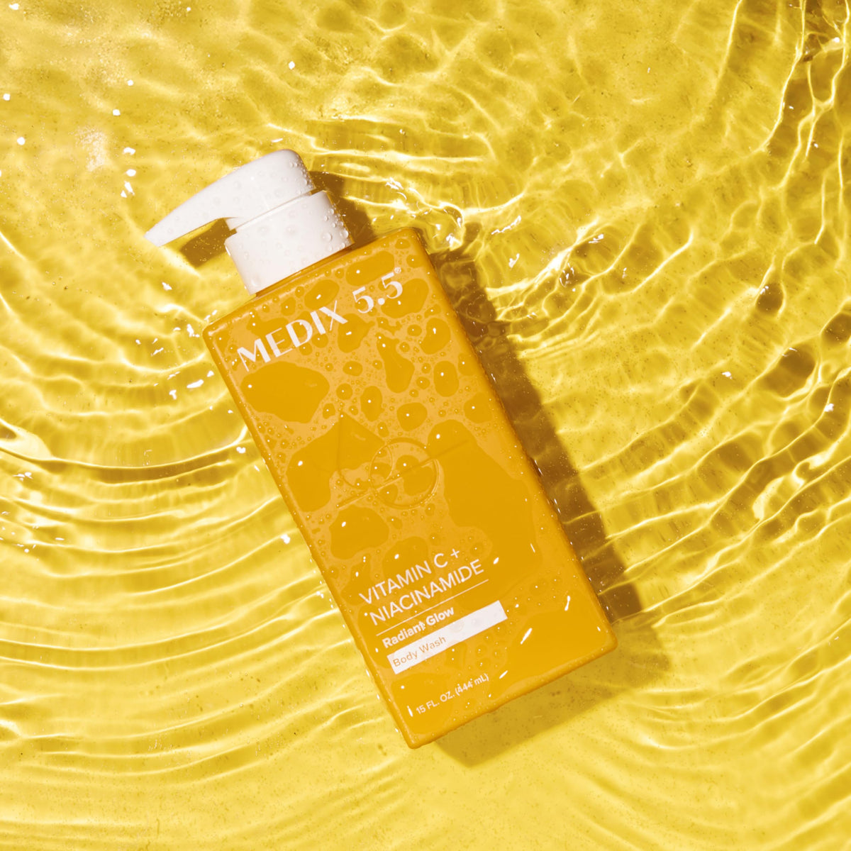 Gel douche Medix 5.5 sur une surface en marbre