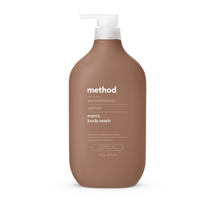 Gel douche Method au santal et vétiver, 828 ml vue de face