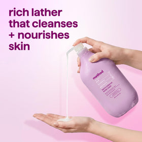 Gel douche Method Berry Balance 828 ml avec baies autour