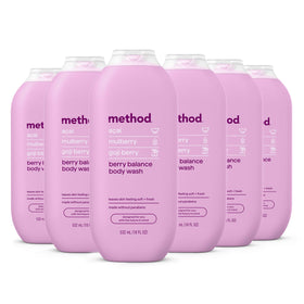 Gel douche Method Berry Balance pack de 6 flacons de 532 ml
