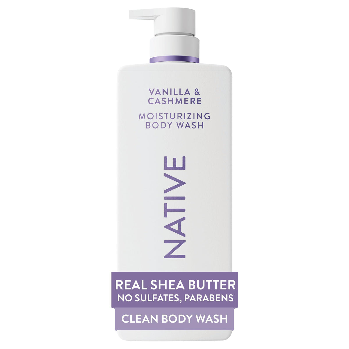 Gel douche Native au beurre de karité 739g vue de face
