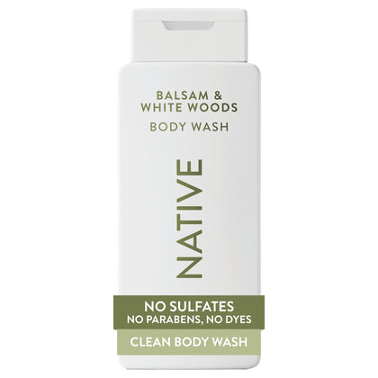 Gel douche Native Balsam & Bois Blanc 532ml vue avant