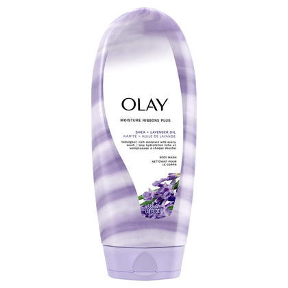 Gel douche Olay 590g vue avant avec bouchon
