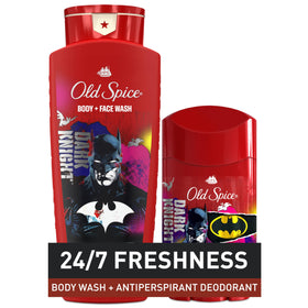 Gel Douche Old Spice Batman avec parfum de nuit
