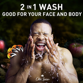 Gel douche Old Spice Bearglove 33,4 cl avec mousse