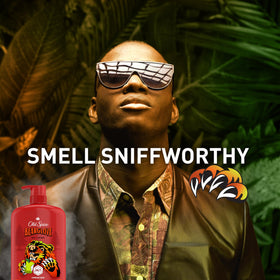 Gel douche Old Spice Bearglove dans un cadre de douche