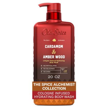 Gel douche Old Spice Spice Alchemist 680g vue avant avec étiquette