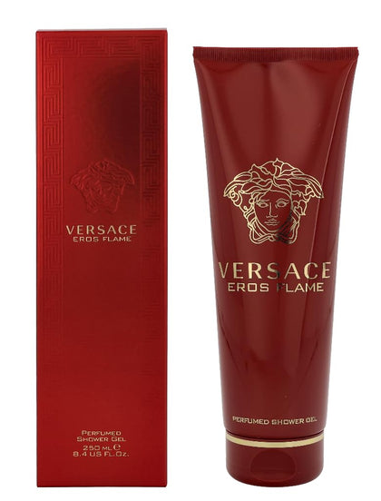 Gel douche parfumé Versace Eros Flame 250 ml vue de face