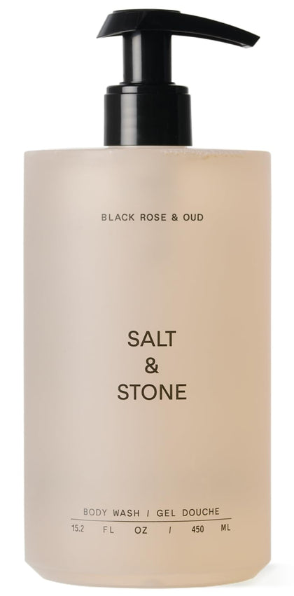 Gel douche Salt & Stone 15,2 fl oz, parfum Rose Noire et Oud, vue avant