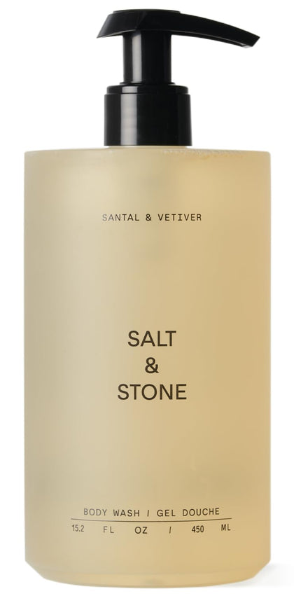 Gel douche Salt & Stone Santal & Vetiver 450 ml vue avant