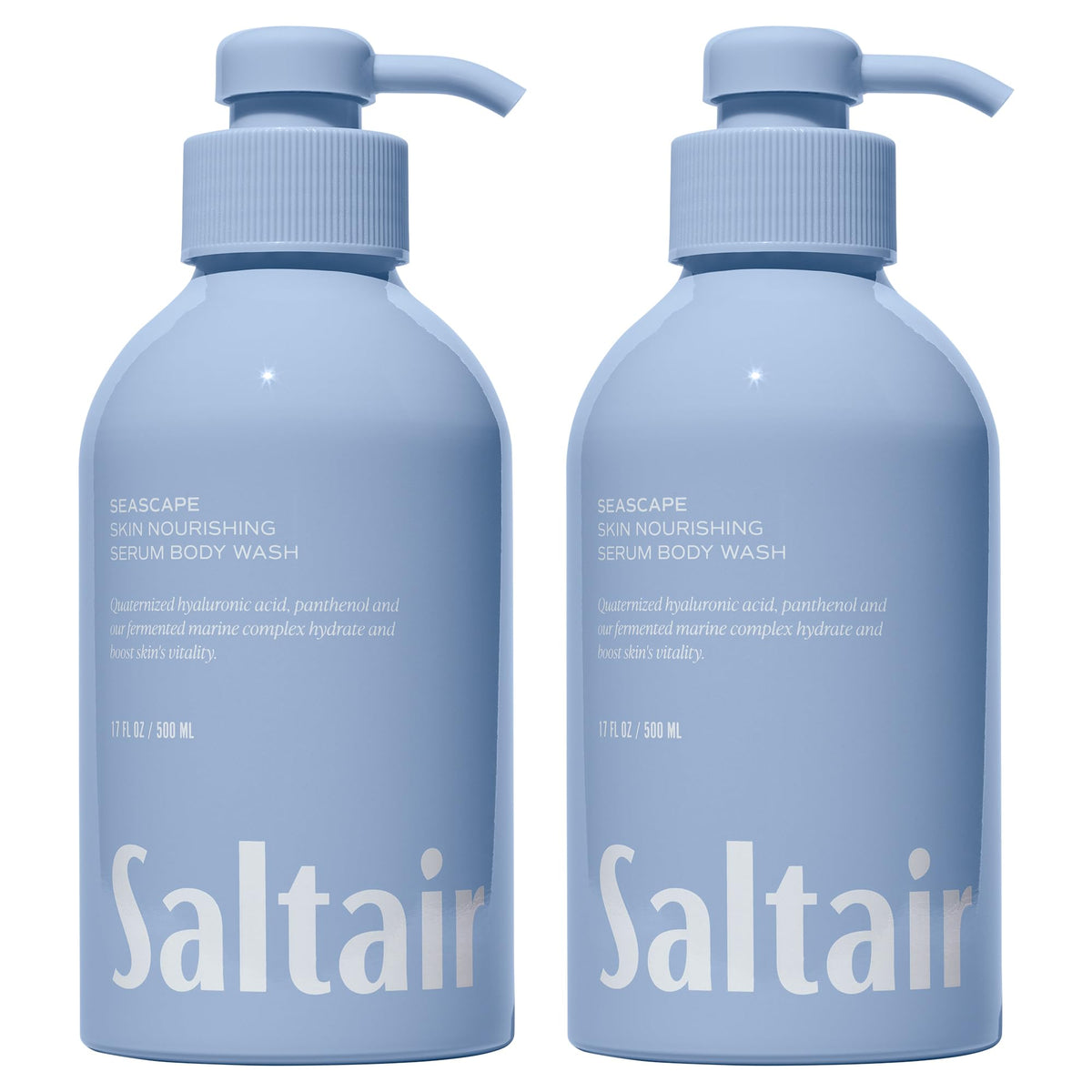 Gel douche Saltair Seascape 2-pack avec pompes, vue avant