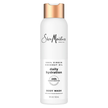 Gel douche Shea Moisture 610g avec huile de coco vierge vue avant