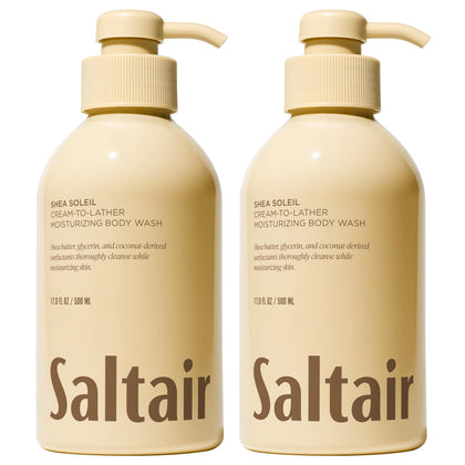 Gel douche Shea Soleil Saltair 2-pack 500ml vue avant