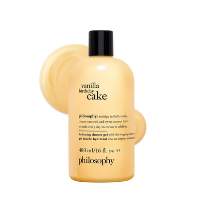 Gel douche Vanille Birthday Cake de philosophy, vue avant
