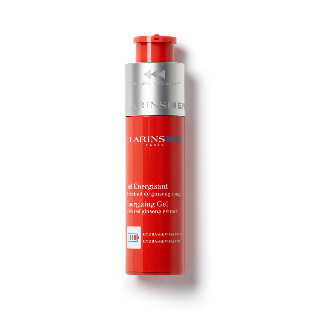 Gel Énergisant CLARINS pour Hommes 130g, vue de face