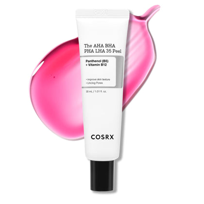 Gel exfoliant COSRX AHA BHA PHA LHA 35% en flacon de 50g