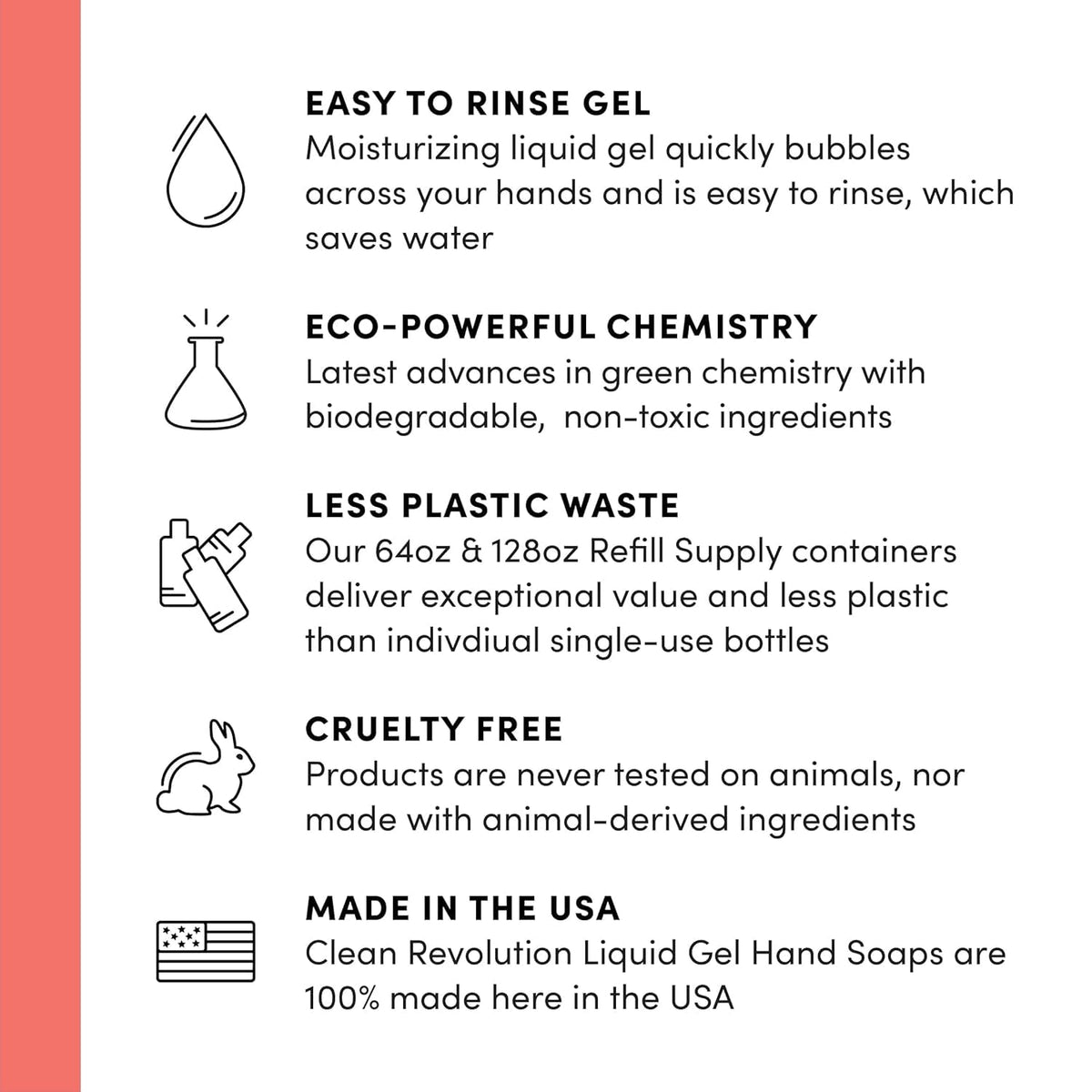Gel lavant mains Clean Revolution avec huiles essentielles