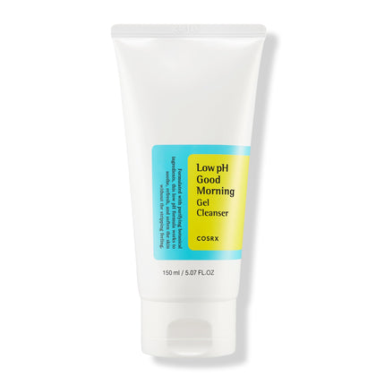 Gel nettoyant COSRX au pH bas vue de face dans son packaging