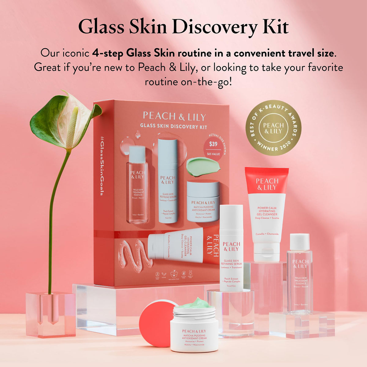 Gel Nettoyant Hydratant Power Calm de Peach & Lily