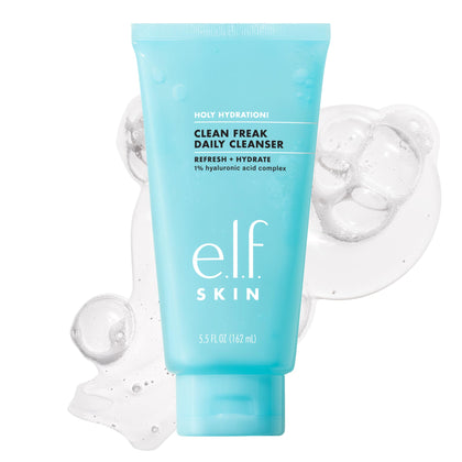 Gel nettoyant visage e.l.f. 190g en tube, vue avant