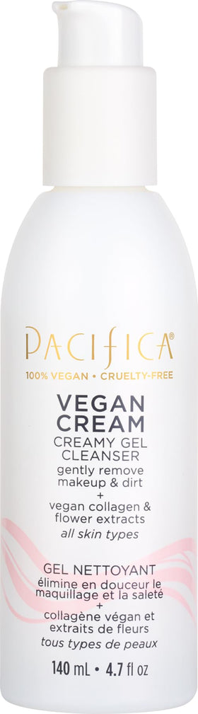 Gel nettoyant visage Vegan Collagène Pacifica 340g vue avant