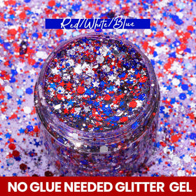 Gel paillettes Teenitor dans une trousse de maquillage