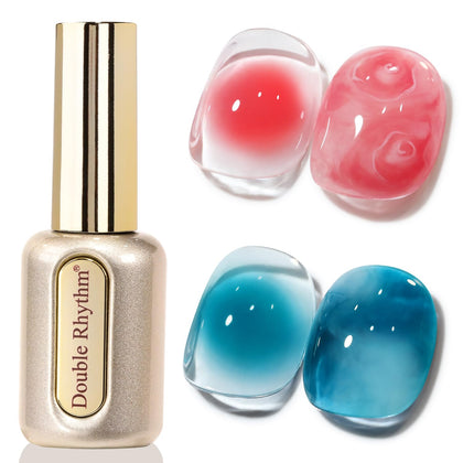 Gel polish Double Rhythm 0,50 OZ vue avant, flacon transparent