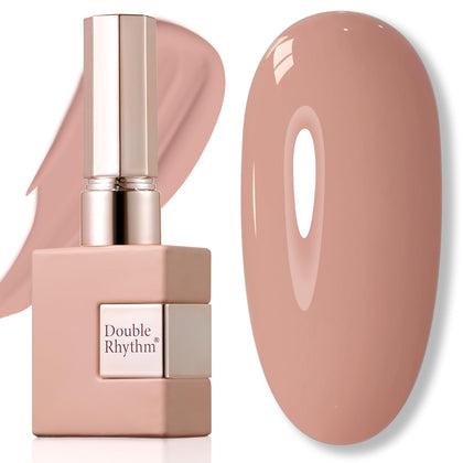 Gel polish Double Rhythm 15ml couleur nude vue de face