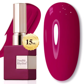 Gel Polish Double Rhythm 15ml Vin Rouge vue de face