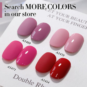 Gel polish Double Rhythm exposé sous lampe UV