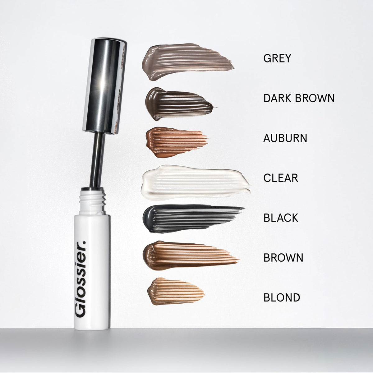 Gel Pomade Boy Brow de Glossier en utilisation quotidienne