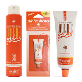 Gelée Orange SPF 30 Gel et Spray Solaire VACATION vue de face