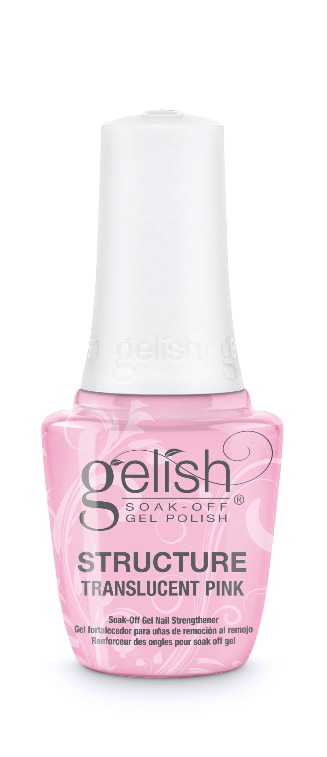 Gelish Gel de Structure 15mL Rose Translucide, vue de face