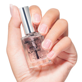 GELLEN Top Coat Transparent 60 secondes, flacon avant