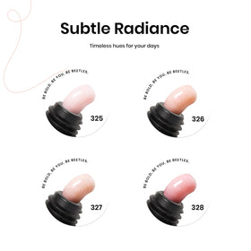 Gels d'extension d'ongles Beetles en rose et nude
